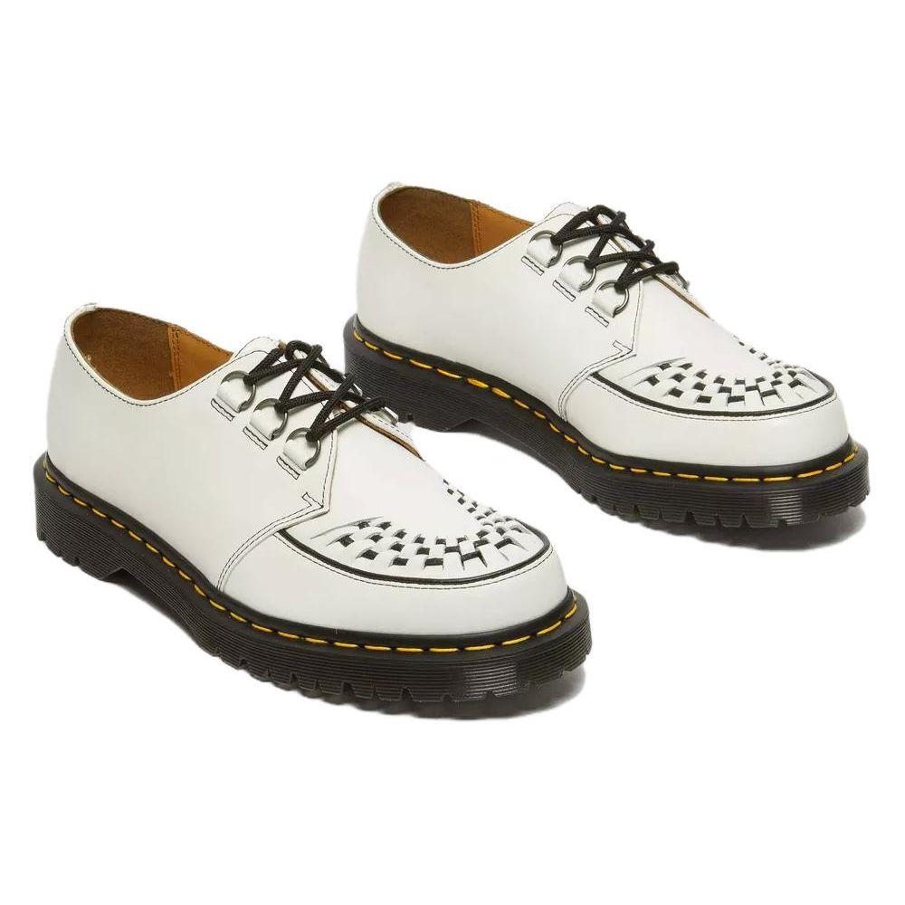 Dr. Martens Leather Fashion Comfortable Minimalist Low-Top Casual Shoes Unisex Casual Shoes White 31499100