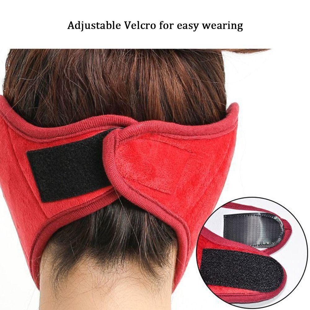 Plush Thermal Earmuffs Mask Warm Ear Warmer Winter Fleece Winter Mask