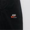 Nike Tendencia Ropa Deportiva Liso Logo Bordado Pierna Recta Pantalones Casuales Hombre parte inferior Negro DX0001-010