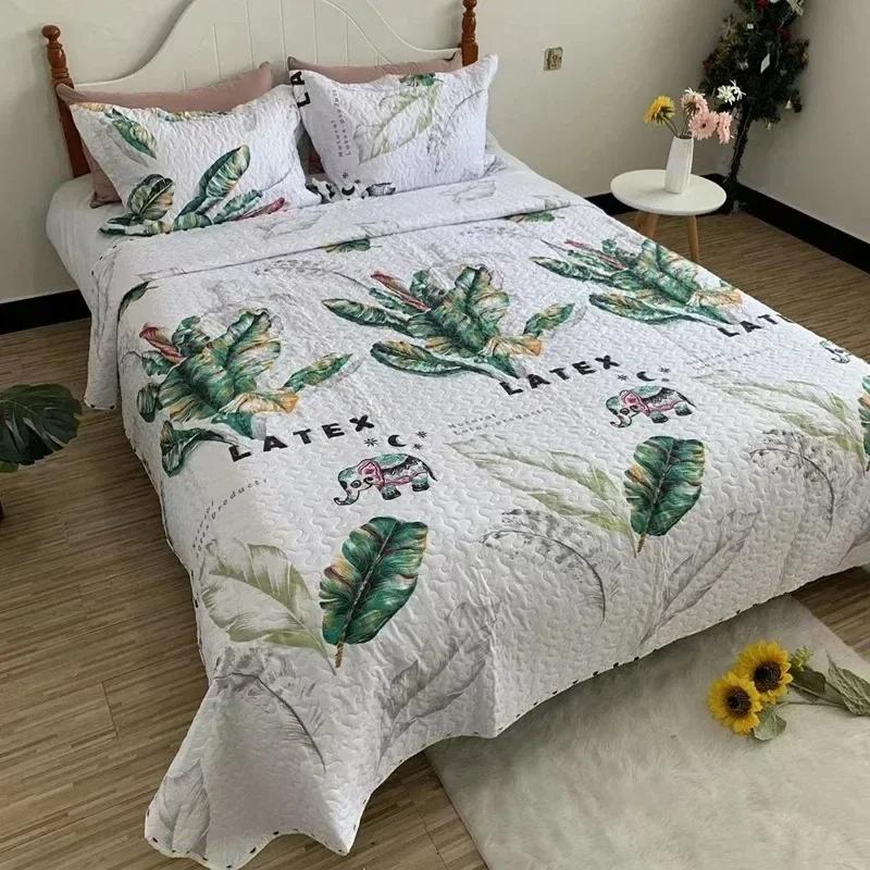 Bohemian Style Bedspread On The Bed Plaid Stitch Blanket Double Bed Sheets Bedspreads for Bed Cover Mattress Topper Sofa Cover