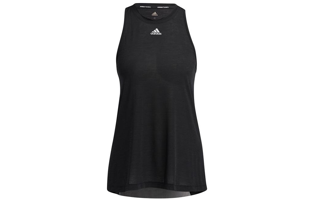 adidas Sleeveless Sports Shirts Women's Black Other GL0702