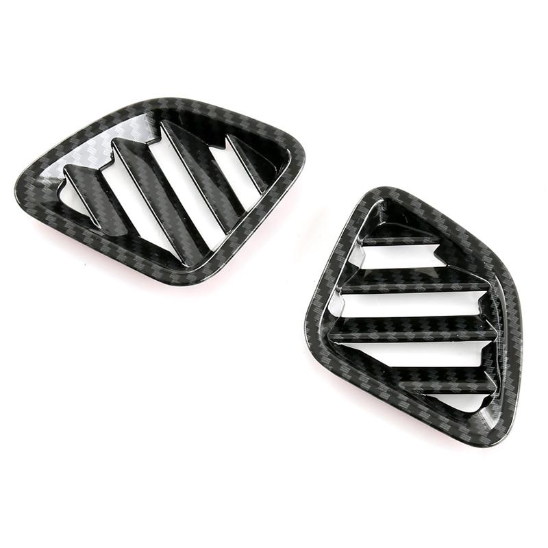 For Mini Clubman F54 2015- Car-Styling ABS Front Upper Air Vent Outlet Cover Trim Interior Decoration Accessories