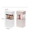 Dustproof Makeup Brush Storage Tube Finishing Box Eyebrow Pencil Eye Shadow Brush Lipstick Desktop Cosmetic Bag Drying Bucket
