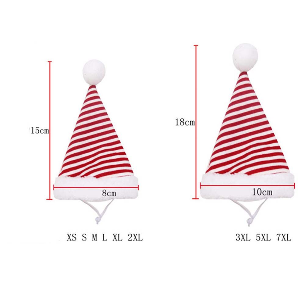 Weihnachten Niedliche Katze mit Hut für große Hunde Weihnachtsmann Haustierkleidung Bekleidung Hundemantel Cosplay Kostüm