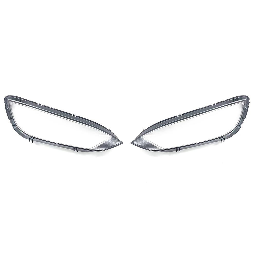 For Tesla Model X 2016 2017 2018 2019 2020 2021 2022 2023 Car Headlight Cover Lampcover Lampshade Lamp Lens Case Auto Light Caps