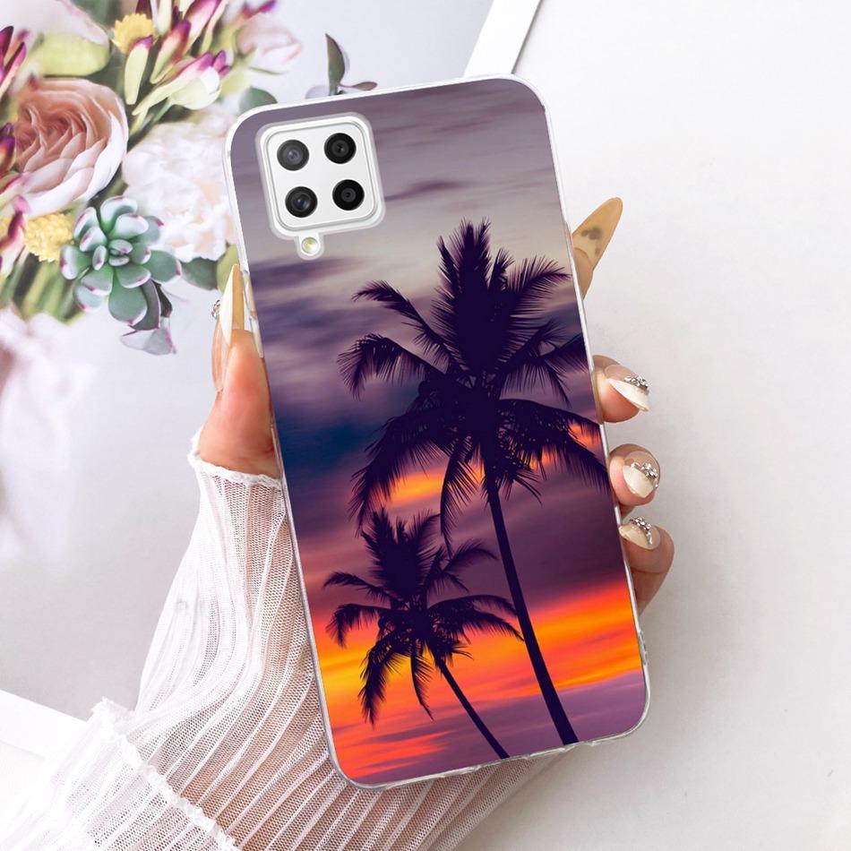 For Samsung Galaxy A22 4G A225F / A22 5G A226B Cool Dragon Tiger Pattern Phone Case For Samsung A22 Soft Silicone TPU Bumpers