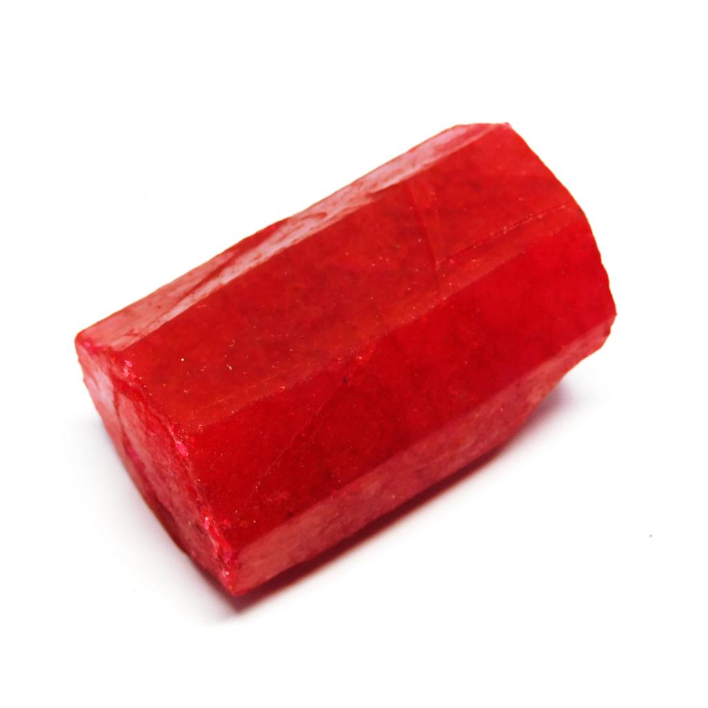 Natural Red Ruby Loose Gemstone Rough 516.45 Ct for Lapidary and Gem Collections