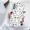 Cute B-Boykisser Phone Case Silicone For Samsung S30,23,21,22,20 FE lite,S10,9,PIus Note20ultra Soft Transparent