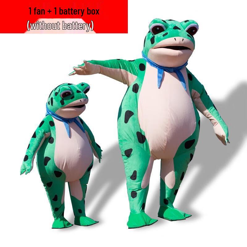 

Inflatable Green Frog Costume