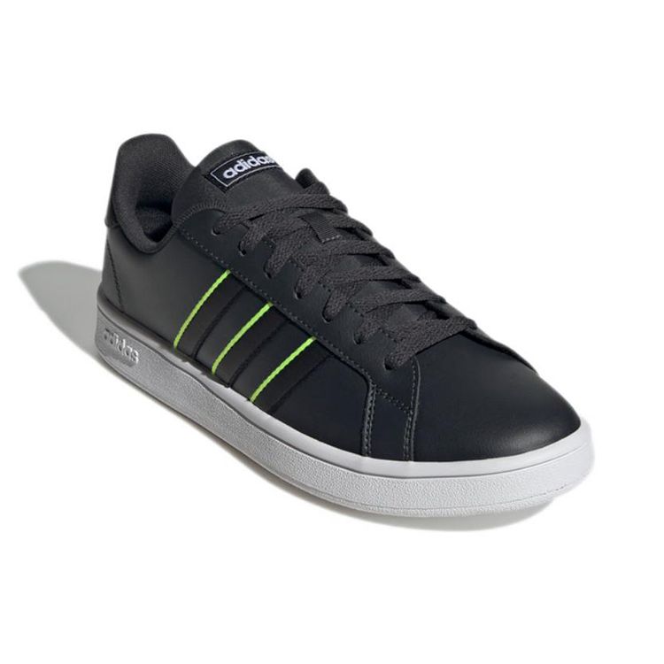 Adidas Neo Grand Court Casual Durable Lightweight Low-Top Skate Shoes Men Sneakers Black GY3697