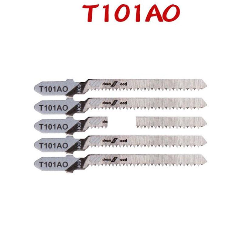 

Набор из 5/10 полотен для лобзика с Т-образным хвостовиком HCS, различные полотна для лобзика по дереву, пластику и металлу для Black & Decker Metabo T101AO 5PCS