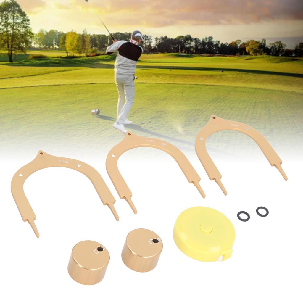 3PCS Putting Gates Aluminum Alloy 3 Different Size Portable Putting Arch Practice Training Aid with Storage Bag for Indoor Outdoor
