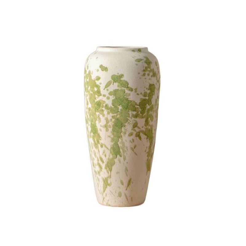 Wabi-Sabi Style Retro Ceramic Vase for Living Room Decor
