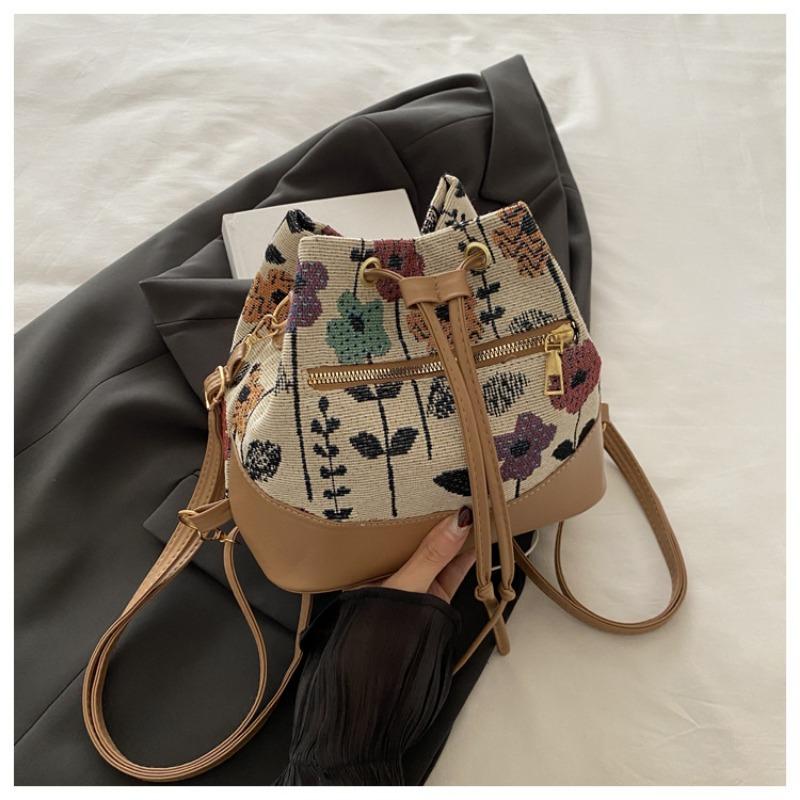 New autumn personality casual popular fashion crossbody simple trend shoulder bucket bag women
