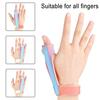 Attelle pour doigt à gâchette Universelle Pouce Majeur Index Annulaire Auriculaire Attelle de main réglable pour Arthrite Doigt en maillet Fractures métacarpiennes