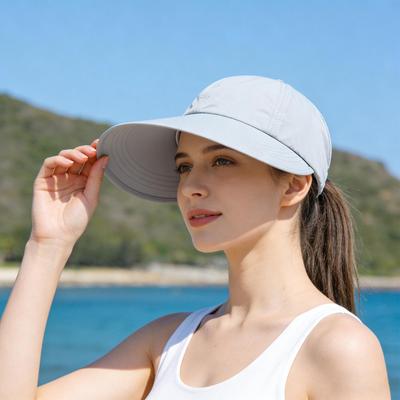 UV Protection Hat Wide Brim Bucket Hat Summer Sun Protection Sun Baseball Hat Breathable Foldable Adjustable Outdoor Sun Hat
