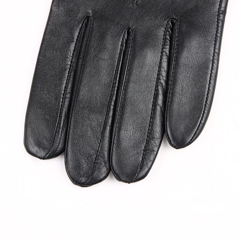 Hengyuanxiang Men's Winter Sheepskin Touchscreen Gloves