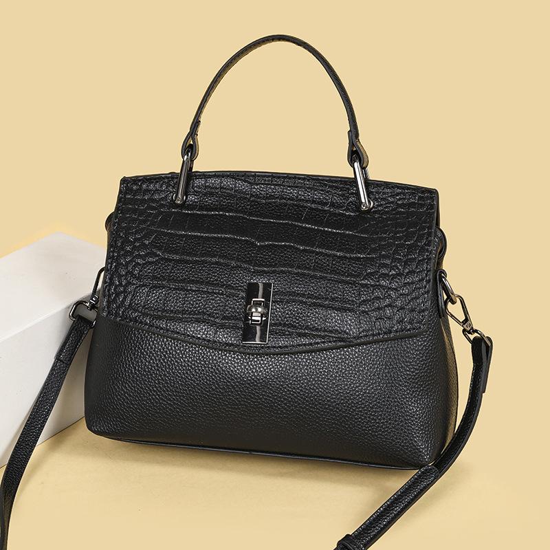 Crossbody Bag for Commuting, Large Capacity, Single Shoulder Bag, Exquisite Soft Leather Handbag