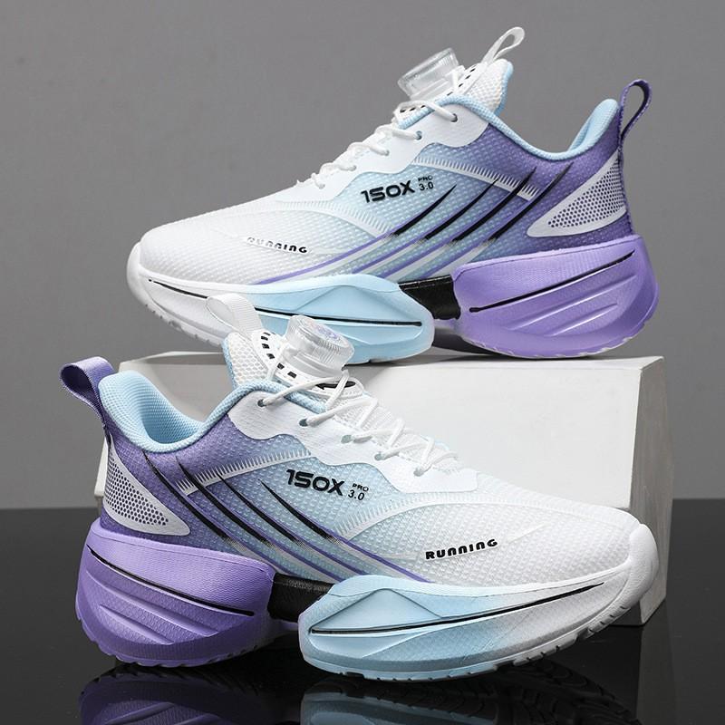 Kids Running Shoes Boys Lightweight Breathable Cushioned With Rotating Hook Fall Winter Use