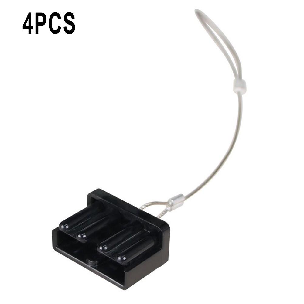 4pcs Dust Cover Big Truck Cap Connector Dust Cap For 50AMP/120A/175A For Battery