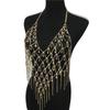 Rhinestone Body Chain Harness Crystal Bra Rhinestone Lingerie Chain Body Jewelry Custom Clothing Sexy Body Nightclub Beachwear