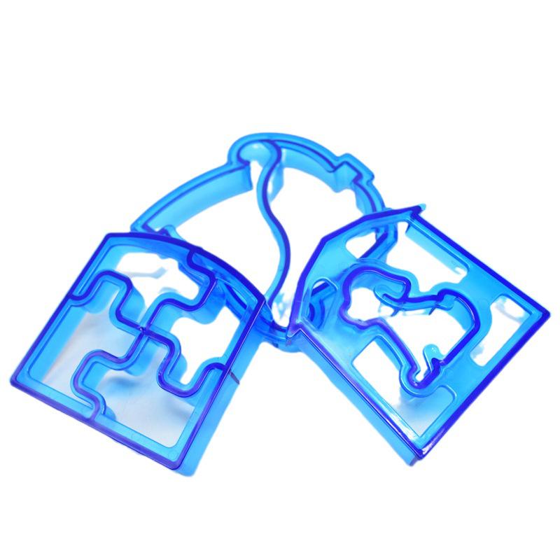 13-Piece Cartoon Sandwich & Cookie Cutter Set: Jigsaw, Elephant, and More