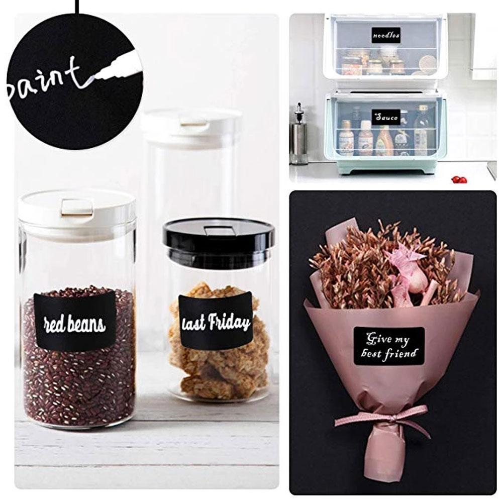 Buy Removable Jar Labels Stickers Erasable Spice Stickers Kitchen