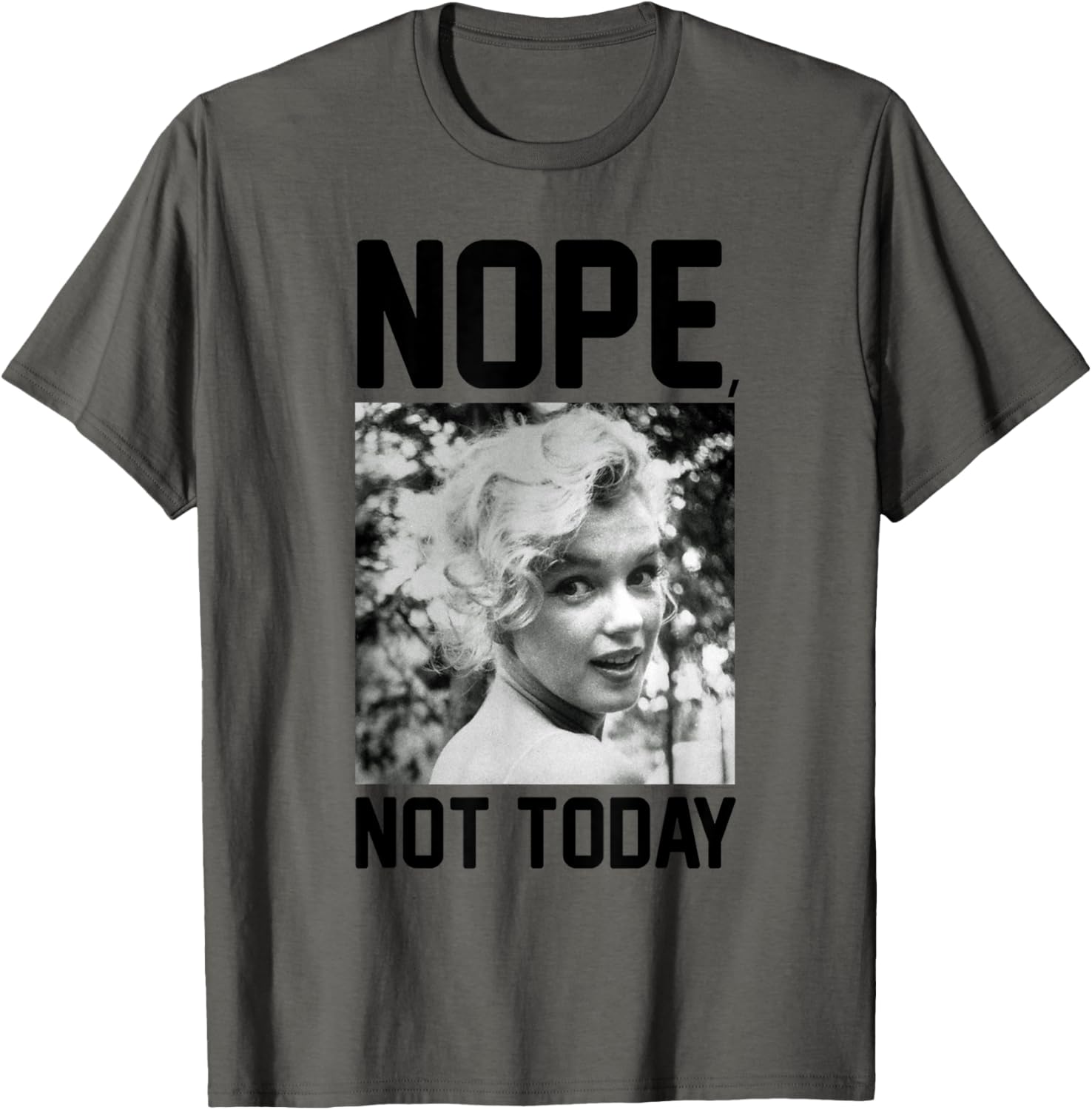 Marilyn Monroe Nope Not Today T-Shirt S разноцветный