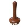 Multi-Functional Wood Therapy Massage Comb Scalp Head Massager Natural Wood Circular Tooth Guasha Scraping Body Massager