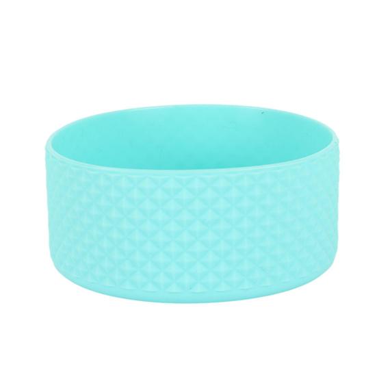 Flask Silicone Boot Rhombus Texture Water Bottle Bottom Sleeve Non-slip Anti-scratch Vacuum