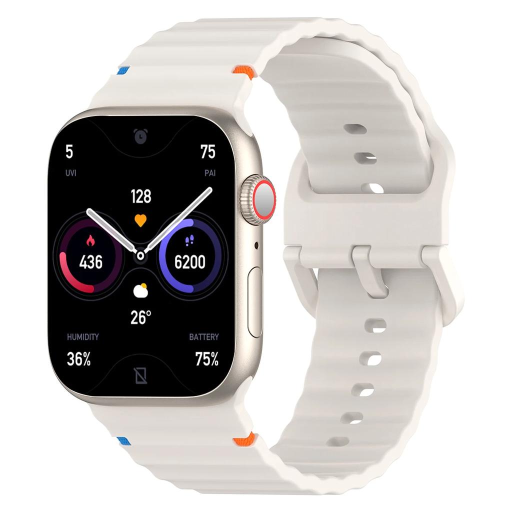 Silikonarmband für Apple Watch Ultra Band 49mm 46mm 45mm 42mm 44mm 40mm 41mm Armband Gürtel iWatch Serie 10 9 8 6 7 5 SE