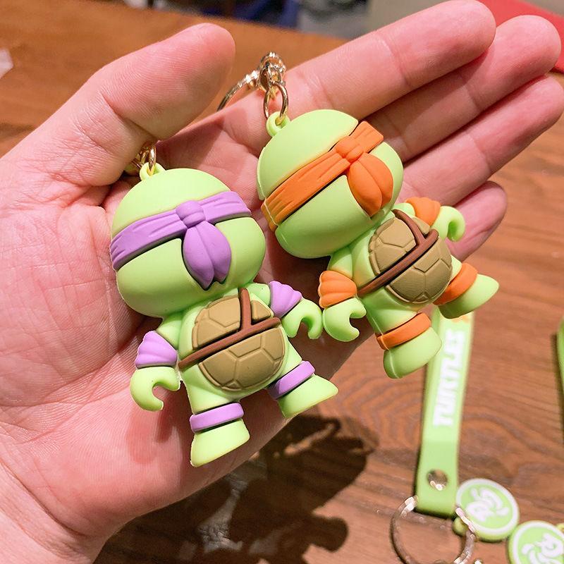 Брелок Черепашки Ниндзя Донателло брелок на рюкзак, ключи Donatello Teenage Mutant Ninja Turtles 6 см