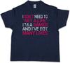 I DON'T NEED TO GET A LIFE Kids Boys Kids Boys T-Shirt Fun Gamer Gaming Admin Computer