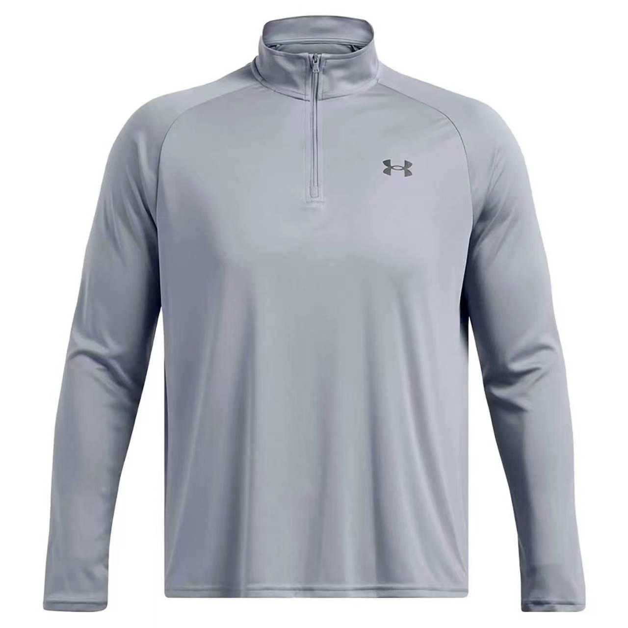 

Under Armour Velocity 2.0 Tech Loose Lightweight Breathable ¼ Zip Soft Comfortable Moisture Wicking Quick Dry T-Shirt Men tops 1375435-035 L