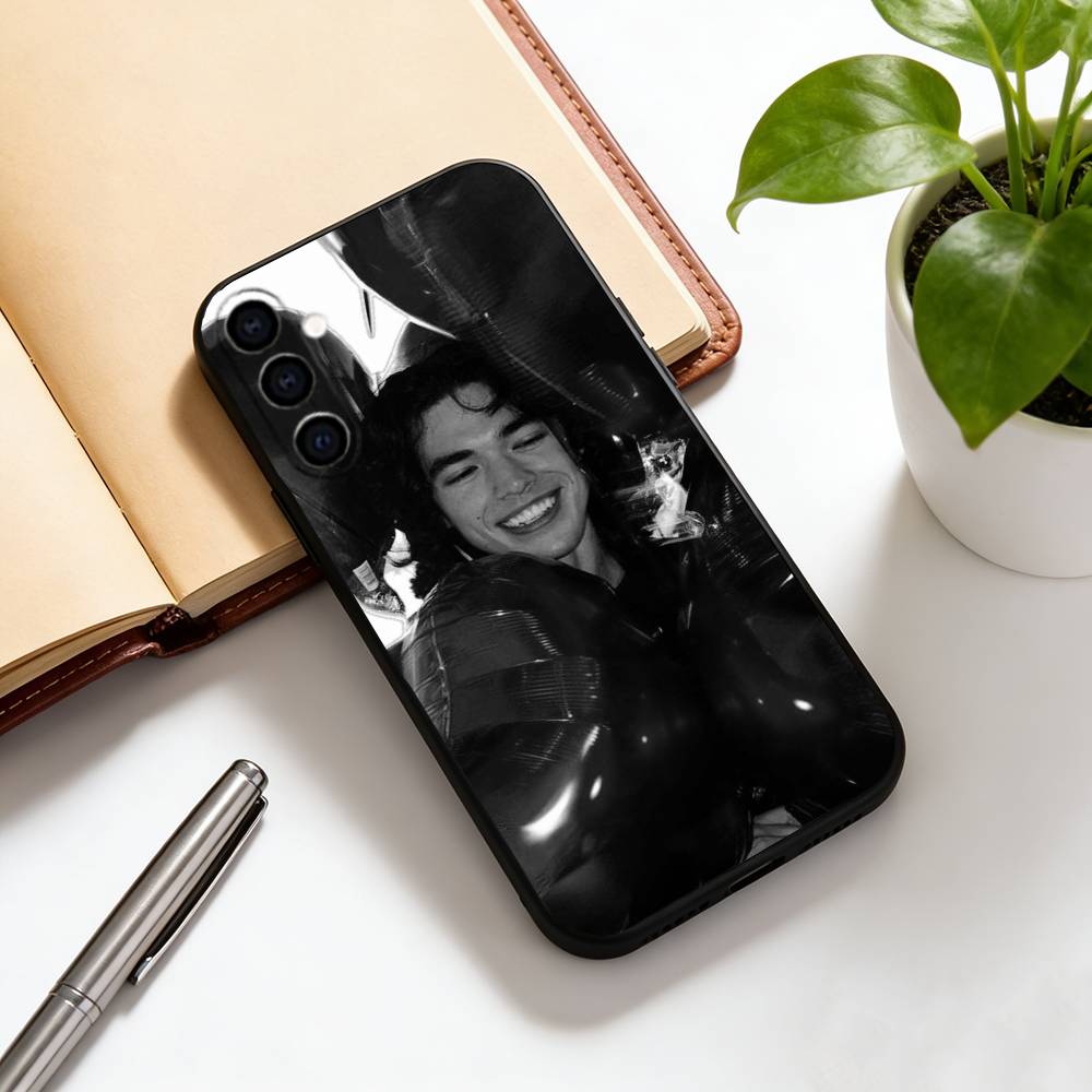 Singer C-Conan G-Gray-S Phone Case For Samsung Galaxy A73,A72,A71,A70,A53,A52,A51,Soft Silicone Black Cover