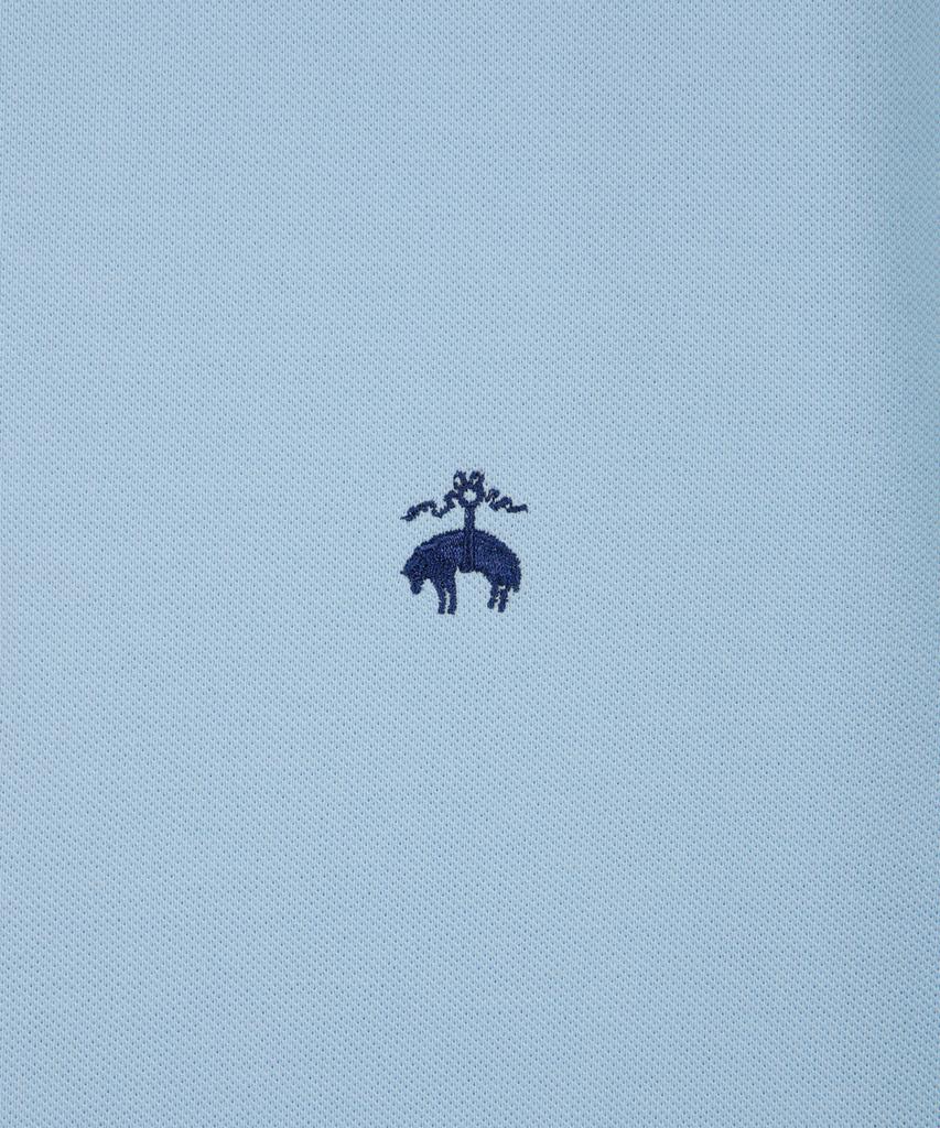 BROOKS BROTHERS [Bb X Kt Wiz] Pique T-Shirt (Blue) (Bbntmog291)