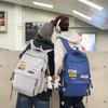 College Style Letter Labeling Graffiti Student Schoolbag Tutoring Bag Junior High School Student Backpack