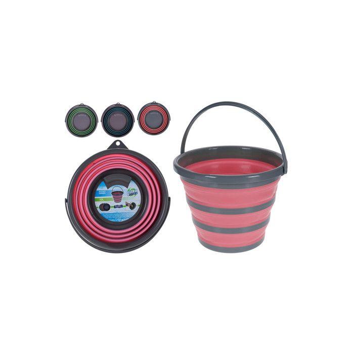 Seau Pliant 10 Litres Couleur Suivant Arrivage - Ultraclean