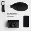 Dust Blower Pump Cleaner Tool for Camera Watch Phone Keyboard Lens Filter Cleaning (Black)