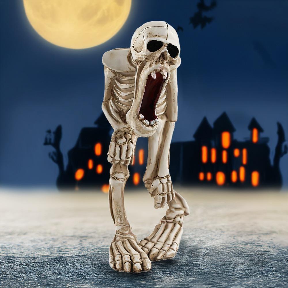 Ghoul Szene Dekoration Mumie Trick Requisiten Hexe Halloween Skelett