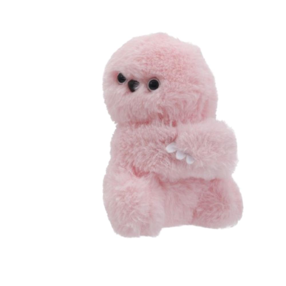 Simulation Owl Plush Slap Bracelet Wrist Style Owl Plush Wrist Band  Children розовый