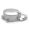 Stator Engine Cover Silver For 1990-1997 Kawasaki ZZR600/ZX600/ZZR400 Aftermarket Motorcycle Part