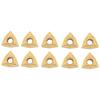 WNMG080404MA 10pcs Carbide Inserts CNC Lathe Turning Blades with Quick Replacement Feature for Enhanced Productivity