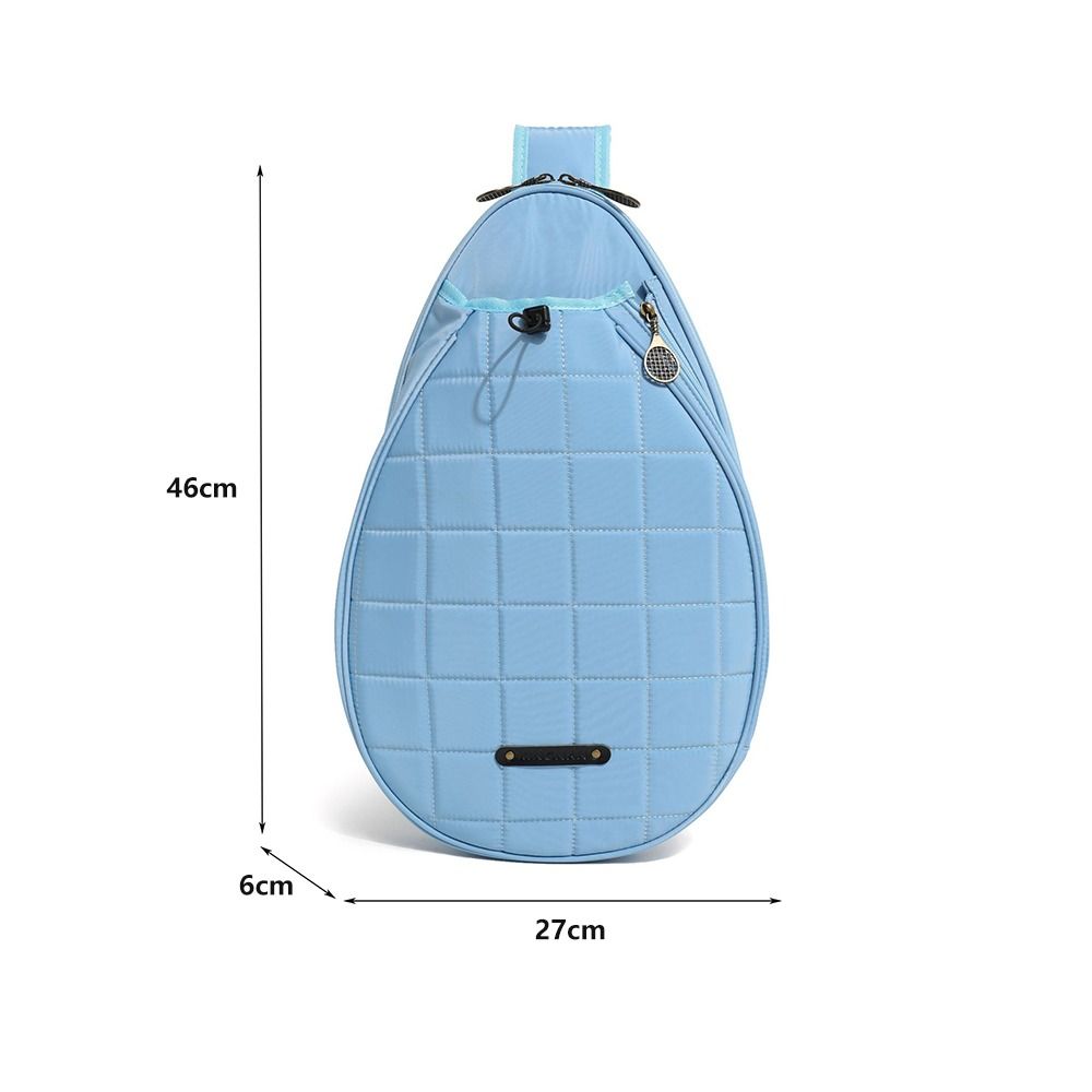 Lightweight Tennis Racket Bag Large Capacity Pickleball Paddle Bag  Outdoor Sports