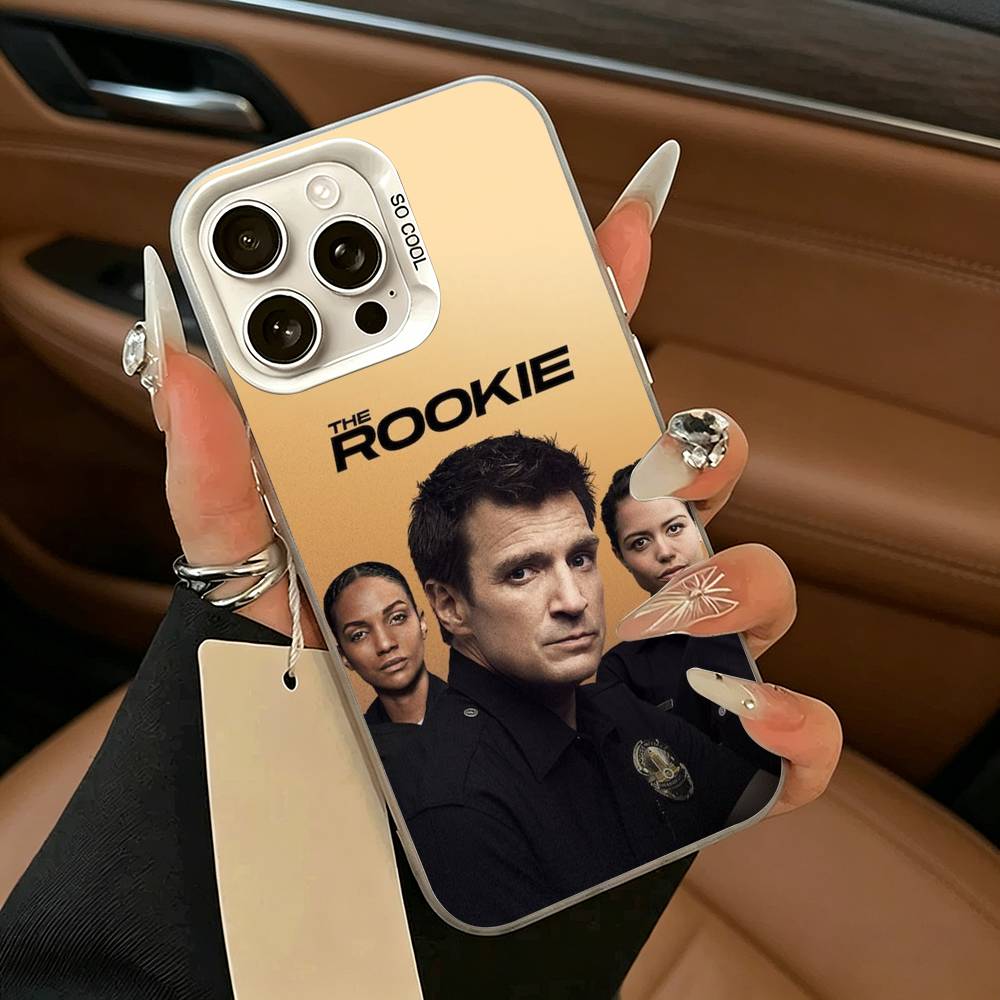 TV -The R-rookie Phone Case For iPhone 11 12 13 14 15 16Pro Max Plus white Sliver Phone Cover