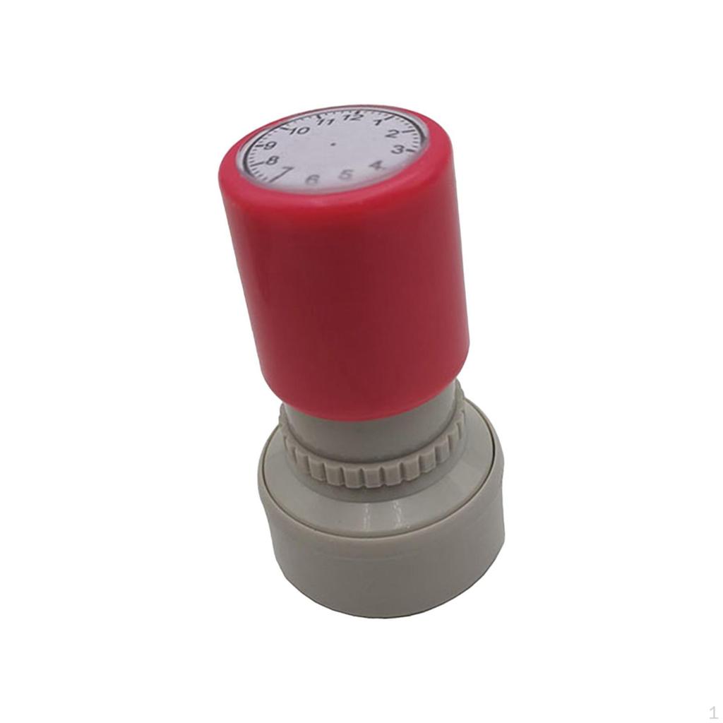 Uhr Stempel Runde Lehrer DIY Handwerk Zeit Schreibwaren Zubehör für Album Planer