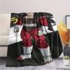Coperta in Flanella con Stampa Personaggi Dragon Ball, Alta qualità Confortevole per Tutte le Stagioni, Arredamento per la Casa, Calore e Comfort, Perfetta per Regali di Natale