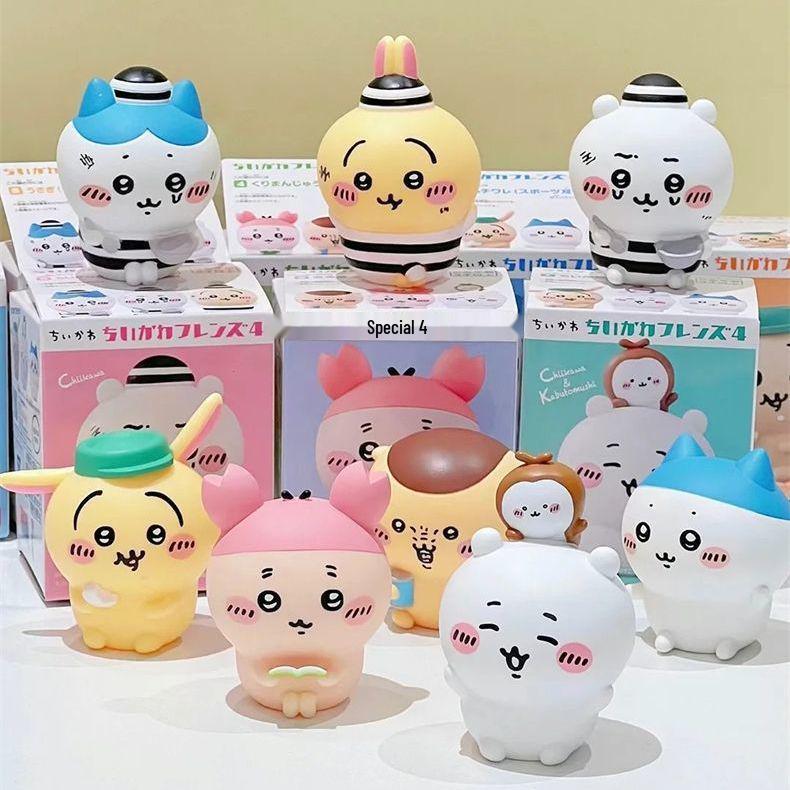 Chiikawa Freunde Blind Box: Niedliche Serie Hachi, Chiikawa, Usagi Plüschpuppe & Figur Geschenk.