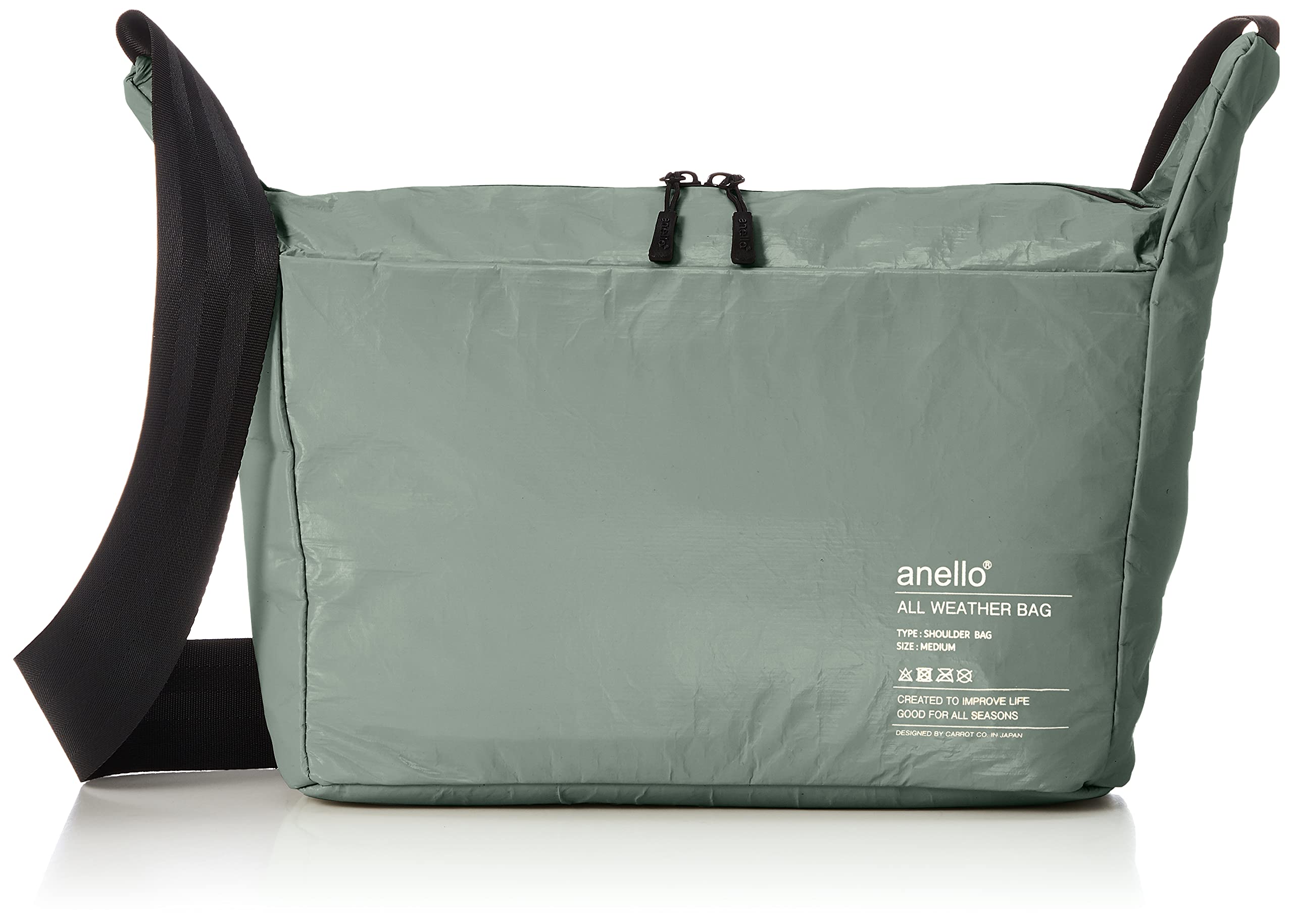 

Shoulder water large A4 AIR blue gray [Anello] bag, crossbody, repellent, lightweight, capacity, ATT0632,