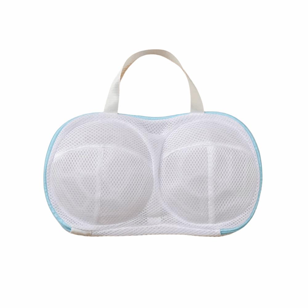 Zippered Closure Bra Laundry Bag Polyester Underwear Washing Bag Bra Mesh Bag  Underwear Cleaning